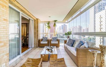 apartment em Alameda dos Aicás, Indianópolis - São Paulo - SP