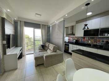 apartment em Avenida Aníbal Correia, Votupoca - Barueri - SP
