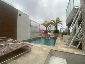 apartment em Avenida General San Martin, Ponta da Praia - Santos - SP