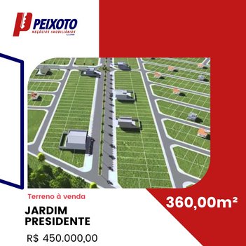 land_lot em Rua 113, Jardim Presidente - Rio Verde - GO