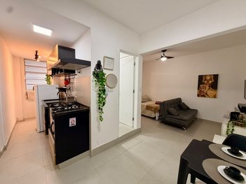 apartment em Rua Gonçalo Monteiro, Centro - São Vicente - SP