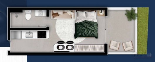 apartment em Travessa Antenor Cardoso da Silva, Trindade - Florianópolis - SC