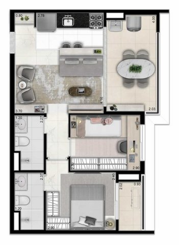 apartment em Rua do Lago, Vila Nair - São Paulo - SP