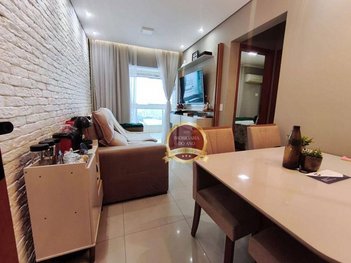 apartment em Rua Potiguares, Tupi - Praia Grande - SP