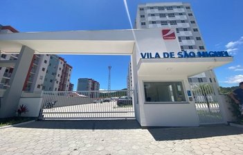 apartment em Rua Manoel Mariano Ferreira, Fundos - Biguaçu - SC