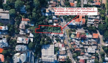 land_lot em Rua São Simão, Bom Jesus - Porto Alegre - RS