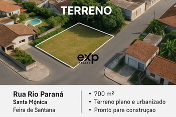 land_lot em Rua Rio Paraná, Santa Mônica - Feira de Santana - BA