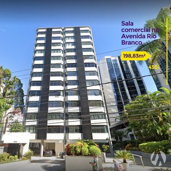 office em Avenida Rio Branco, Centro - Florianópolis - SC