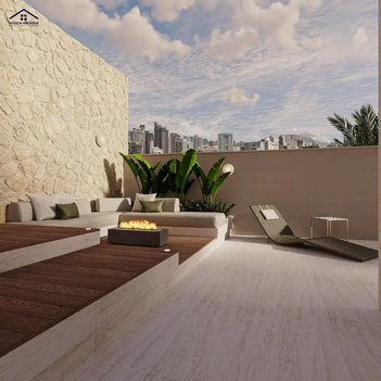 apartment em Rua da Groenlândia, Sion - Belo Horizonte - MG