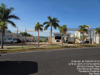 apartment em Rua Ermínio Terim, Vila Ramos de Freitas - Presidente Prudente - SP