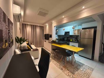 apartment em Rua da Constituição, Itararé - São Vicente - SP