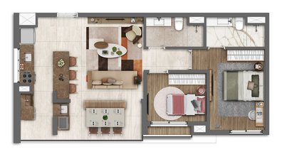 apartment em Rua João de Lacerda Soares, Jardim das Acácias - São Paulo - SP