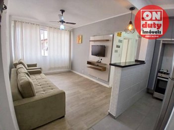 apartment em Avenida Bartholomeu de Gusmão, Aparecida - Santos - SP