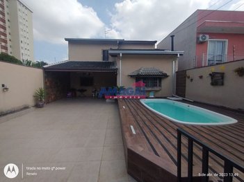 house em Rua João Cabral de Mello Neto, Loteamento Villa Branca - Jacareí - SP