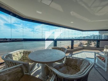 apartment em Avenida Beira Mar, Praia do Morro - Guarapari - ES