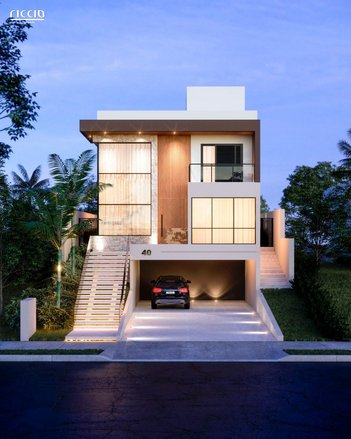 house em Avenida Aquarela do Brasil, Condomínio Residencial Jardins - São José dos Campos - SP