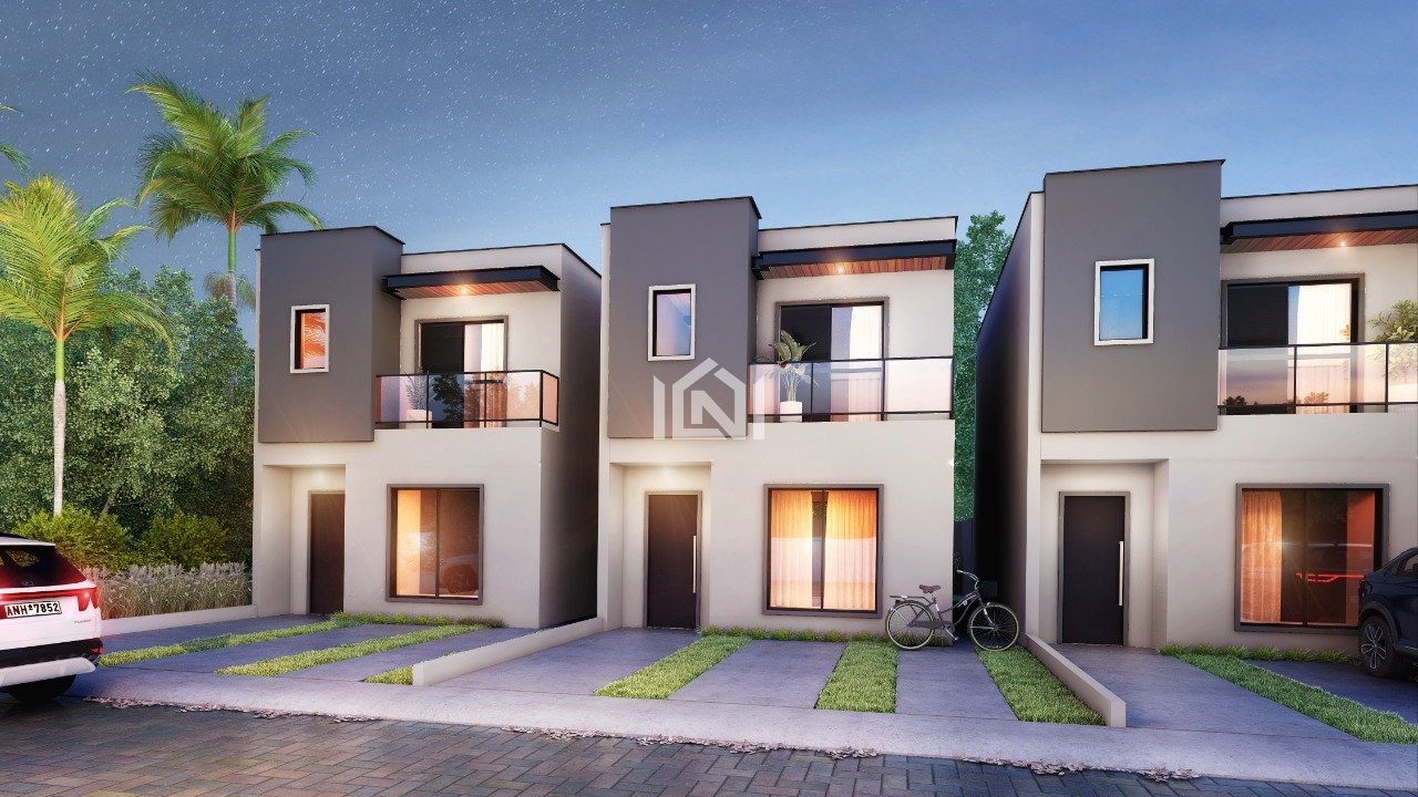 casa a venda no condominio arandu residencial - fachada