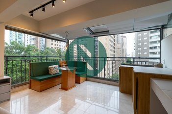 apartment em Alameda Iraé, Indianópolis - São Paulo - SP