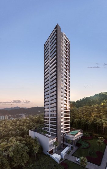 apartment em R. Bráulio Werner, Praia Brava de Itajaí - Itajaí - SC