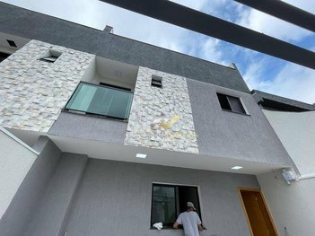 house em Rua Cajuru, Vila Pires - Santo André - SP