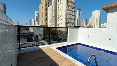house em Avenida Almirante Cochrane, Aparecida - Santos - SP