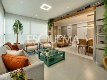 apartment em Avenida Cotovia, Indianópolis - São Paulo - SP