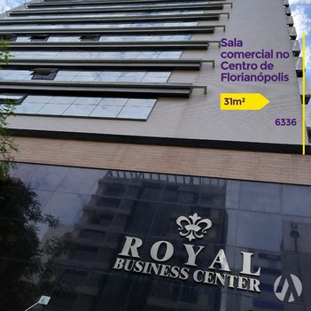 office em Prefeito Osmar Cunha, Centro - Florianópolis - SC