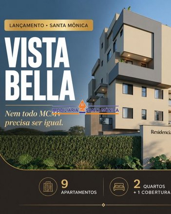 apartment em Rua Professor Leopoldo Miranda, Santa Mônica - Belo Horizonte - MG
