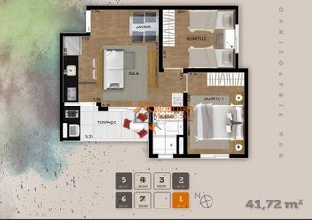 apartment em Rua Pirapozinho, Vila Rosália - Guarulhos - SP