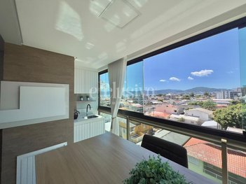 apartment em Rua Professor João José Cabral, Balneário - Florianópolis - SC