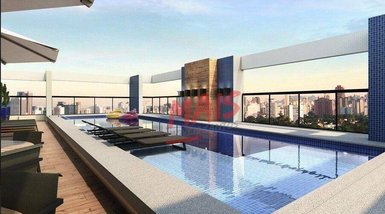 apartment em Rua Lobo Vianna, Boqueirão - Santos - SP