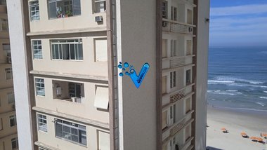 apartment em Rua Sílvia Valadão de Azevedo, Pitangueiras - Guarujá - SP