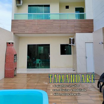 house em Rua Carlos Drummond de Andrade, Tamandaré - Tamandaré - PE