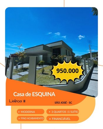 house em Servidão Albertina Clausen, Forquilhas - São José - SC