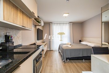apartment em Alameda Princesa Izabel, São Francisco - Curitiba - PR