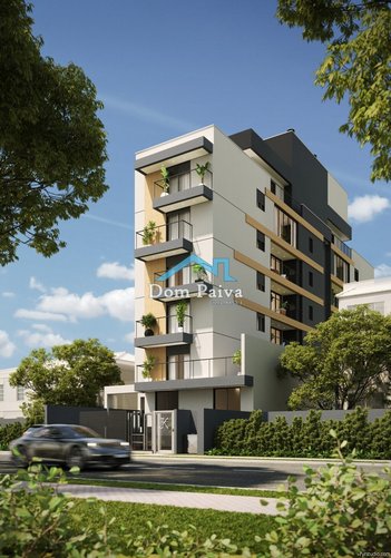 apartment em Rua Vital Brasil, Portão - Curitiba - PR