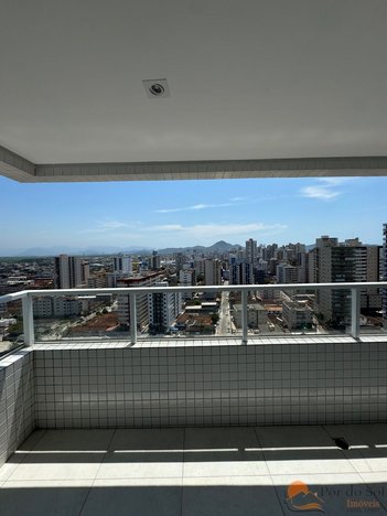 apartment em Rua Pero Vaz de Caminha, Aviação - Praia Grande - SP