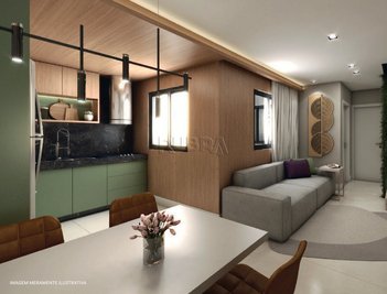 apartment em Avenida Tibiriçá, Vila Homero Thon - Santo André - SP