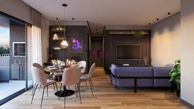 apartment em Rua Francisco Ader, Novo Mundo - Curitiba - PR