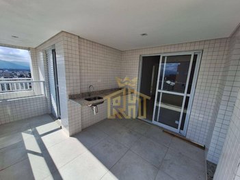 apartment em Rua Pero Vaz de Caminha, Aviação - Praia Grande - SP