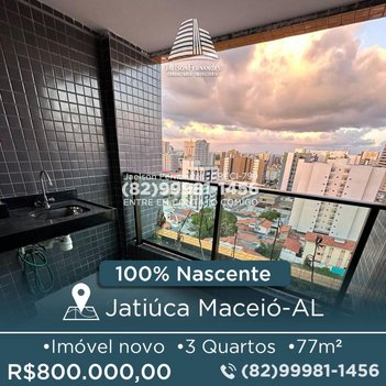 apartment em Rua Doutor Waldemiro Alencar Junior, Jatiúca - Maceió - AL