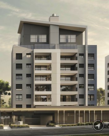 apartment em Rua Monsenhor Ivo Zanlorenzi, Mossunguê - Curitiba - PR