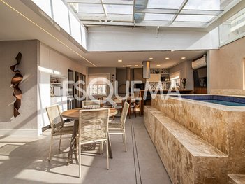 apartment em Rua Guaraiúva, Cidade Monções - São Paulo - SP