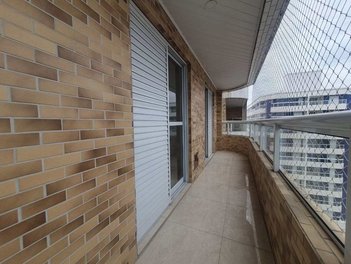 apartment em Rua Peru, Guilhermina - Praia Grande - SP