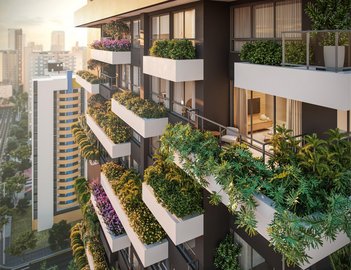 apartment em Rua Nicolau Maeder, Alto da Glória - Curitiba - PR