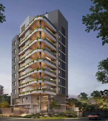 apartment em Rua Barão de Guaraúna, Alto da Glória - Curitiba - PR