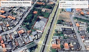 land_lot em Avenida Julio Simões, Vila Brasileira - Mogi das Cruzes - SP