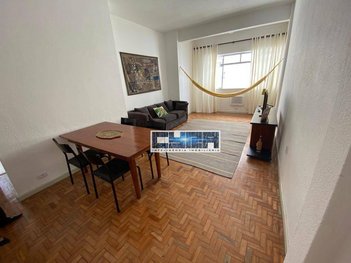 apartment em Rua Jorge Tibiriçá, Gonzaga - Santos - SP