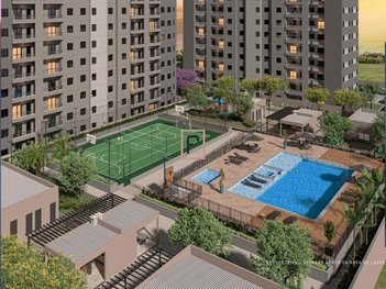 apartment em Rua Carlos Rateb Cury, Bonfim Paulista - Ribeirão Preto - SP