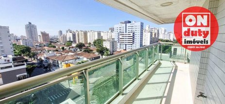 apartment em Avenida Doutor Epitácio Pessoa, Ponta da Praia - Santos - SP